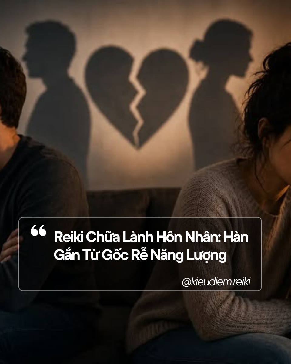 Reiki Chữa Lành Hôn Nhân: Hàn Gắn Từ Gốc Rễ Năng Lượng