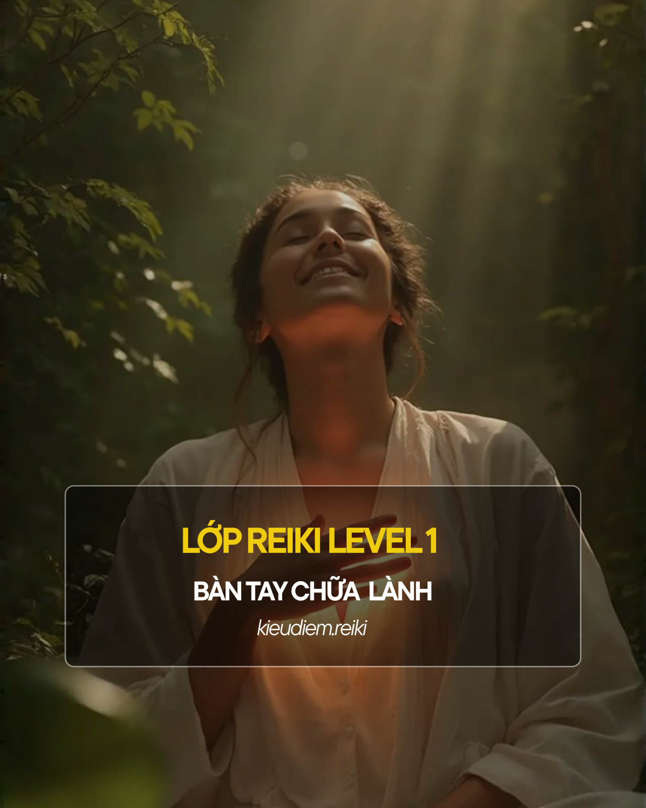 Lớp Reiki Cơ Bản ( Level 1 ) :  Hành Trình Khơi Thông Năng Lượng Chữa Lành